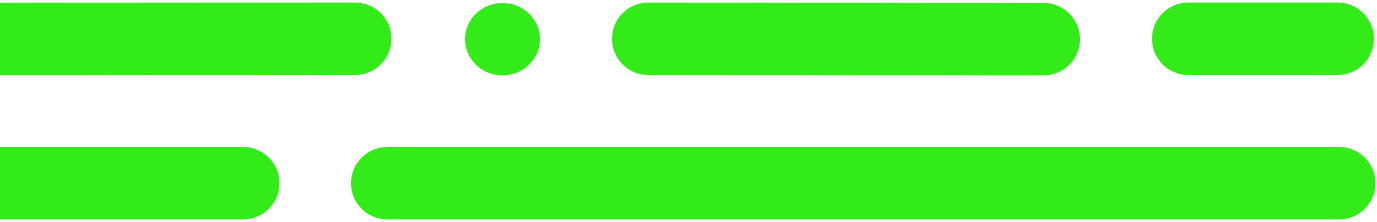 green lines
